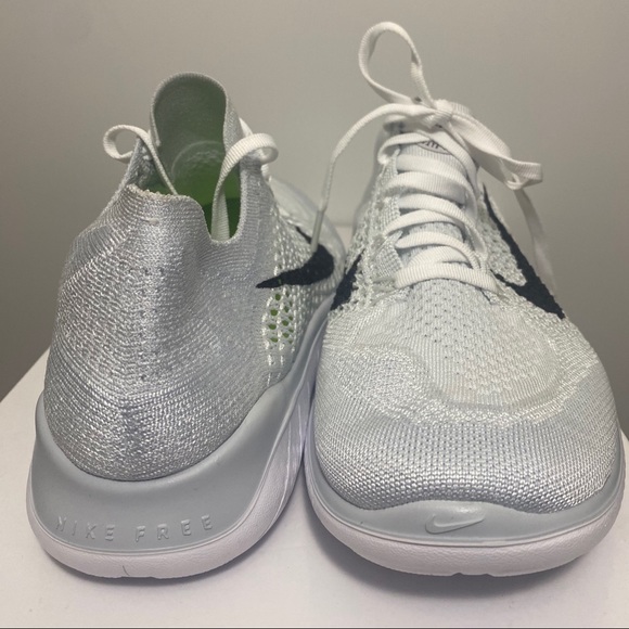 Nike Women’s Free Run Flyknit 2018 pure platinum - Picture 3 of 4